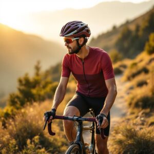 Stylish performance jersey designed for comfort during long rides.