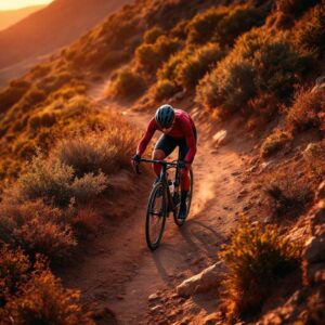 Cycling suit designed for optimal performance and breathability.